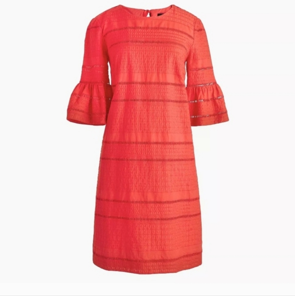 J Crew Red Dress